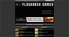 Desktop Screenshot of flashbackgames.net